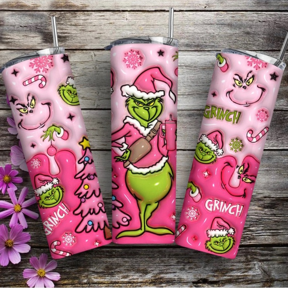 2/$30 SALE! Grinch Christmas Tumbler